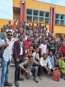 Michel Omekanda visits and lectures at ISTA Institute, Kinshasa