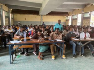 ISTA engineering students mentor, Kinshasa, DRC