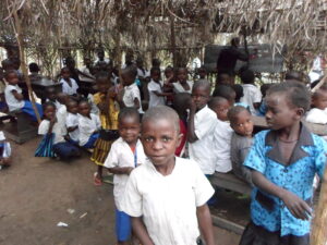 Primary school students, DRC