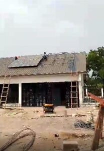 Small business solar installation by graduate entrepreneur