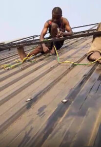 Small business solar installation by graduate entrepreneur