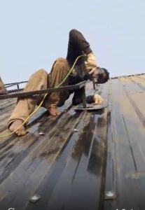 Small business solar installation by graduate entrepreneur
