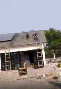 Small business solar installation by graduate entrepreneur