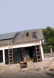 Small business solar installation by graduate entrepreneur