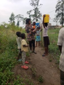 Visit with people of Mpanko village concerning water challenges