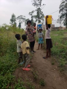 Visit with people of Mpanko village concerning water challenges